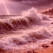 Tempestades em Santa Catarina afligem o litoral SantaCatarina