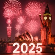 O Globo em Festa: Viradas de Ano 2025 pelo Mundo O Globo em Festa: Viradas de Ano 2025 pelo Mundo