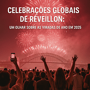 Celebrações globais de Réveillon: um olhar sobre as viradas de ano em 2025 Celebrações globais de Réveillon: um olhar sobre as viradas de ano em 2025